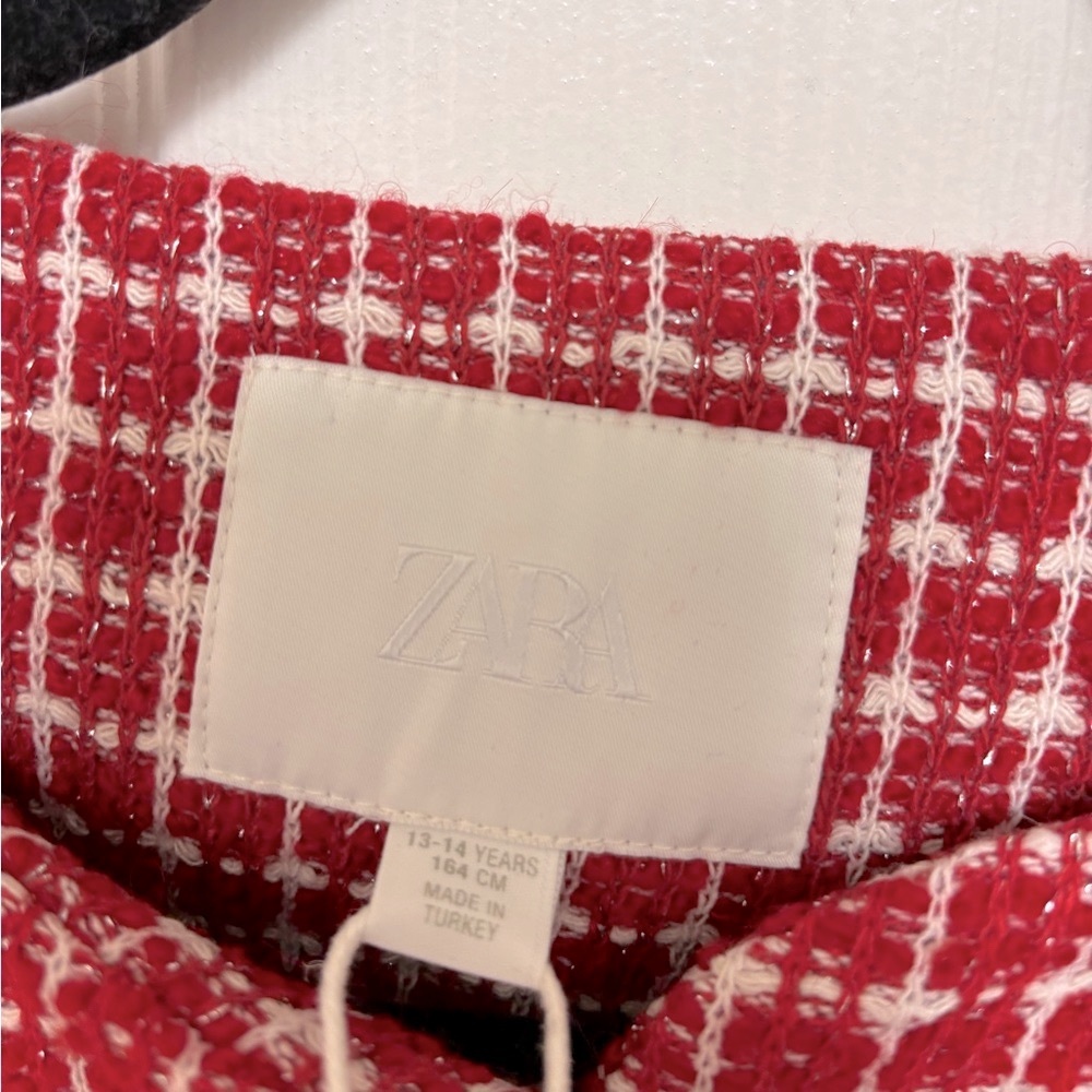 NWT Zara Button Textured Jacket - Picture 5 of 8